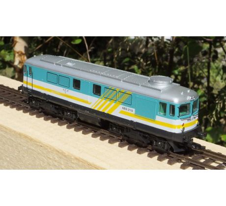 060DA2110 - Motorová dieselelektrická lokomotiva 060 DA 2110 KEG