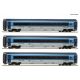 74140 - 3-dílný set rychlíkových vozů Railjet ČD, DCC