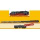 B1804 - Souprava legendárního rychlíku Rheingold DRG, parní loko BR 01 193, 5 vozů a druhý služební vůz zdarma, DCC Extra, zvuk