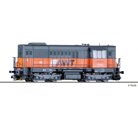 02753 - Motorová lokomotiva 740 552-5 AWT