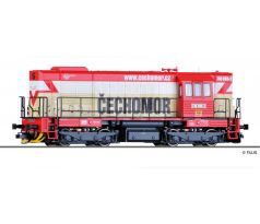 02758 - Motorová lokomotiva 740 892-2 Kladenská dopravní