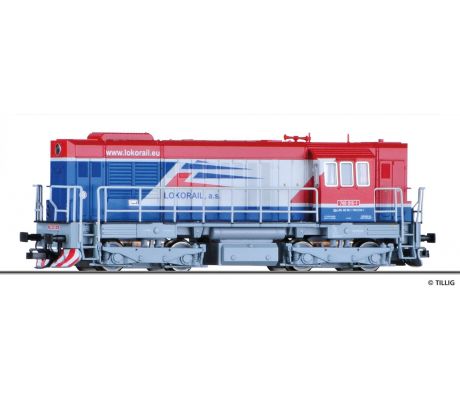 02759 - Motorová lokomotiva 740 016-1 Lokorail a.s.