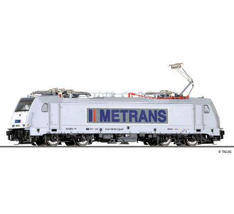 04926 - Elektrická vícesystémová lokomotiva řady 386 METRANS Rail s.r.o. (CZ)