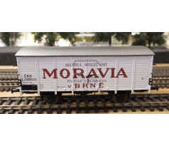 49777 - 2 osý uzavřený chladící vůz Lp ČSD pivovar Moravia