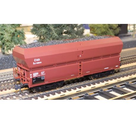56334 - Samovýsypný vůz Sa 531316 ČSD, SHD Most