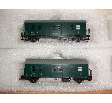 0114007 - Set dvou osobních vozů Biz ČSD