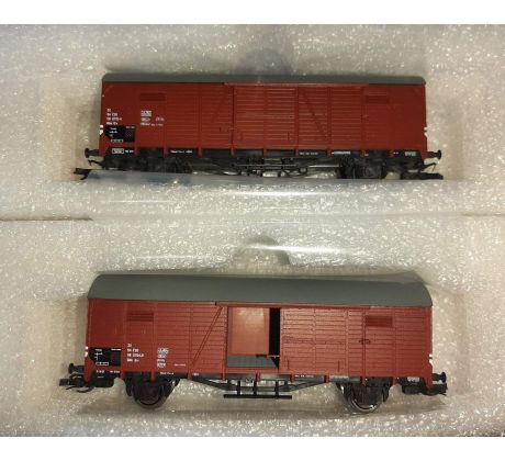 0114009 - Dvoudílný set nákladních vozů Gbk/Zs ČSD