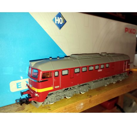 52814 - Motorová diselelektrická lokomotiva T 679.1584 ČSD, LD Vršovice