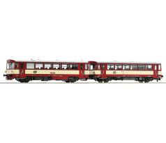 70377 - Motorový vůz 810 458-0 s přípojným vozem Btax ČD, DCC, zvuk