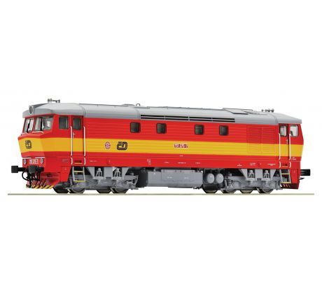 70922 - Motorová lokomotiva 751 375-7 ČD