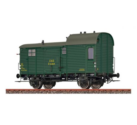 49424 - 2. osý služební vůz D 8-3629 ČSD