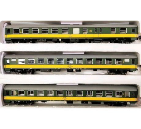 55302 - Souprava dvou vozů BDmee a 2x Bmee ČSD, rychlík "Košičan" set B