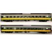 55303 - Souprava dvou vozů Bmee ČSD, rychlík "Košičan" set C