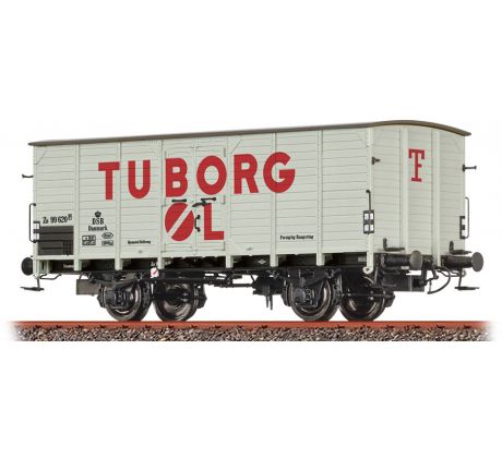 49872 - 2. osý chladící vůz ZB DSB, pivovar Tuborg OL
