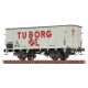 49872 - 2. osý chladící vůz ZB DSB, pivovar Tuborg OL