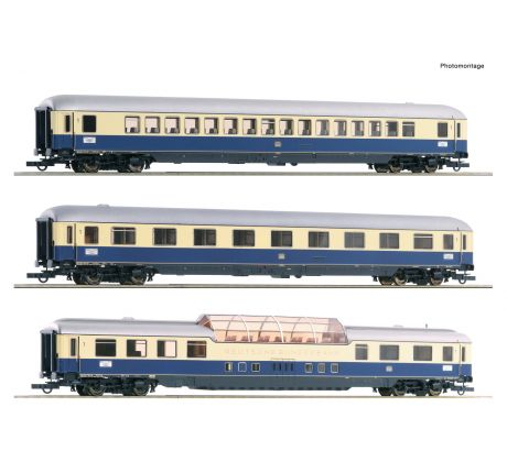 74048 - 3. dílný set rychlíku F 21 „Rheinpfeil“ DB - set 1