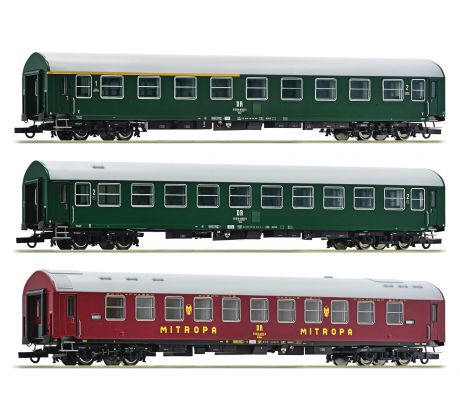 6200029 - Třídílný set rychlíkových vozů Y/B70 DR - set 2
