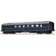 46412 - 4. osý rychlíkový vůz řady B4üe-28/52 DB