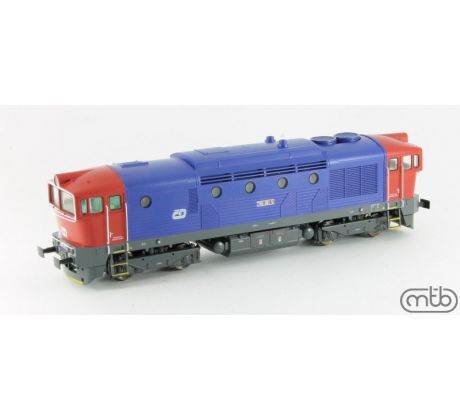 755001 - Motorová lokomotiva 755 001 ČD