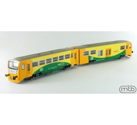 814075 - Dvouvozová motorová jednotka 814 + 914.075 ČD Regionova