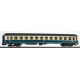 59663 - Rychlíkový vůz 2. třída Bm 235 DB, epocha IV