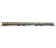 58387 - třídílný set vozů IC 182 Prinz Eugen DB, epocha IV
