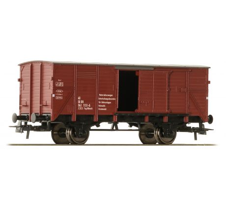 76315 - 2. osý uzavřený vůz G, Materialkurswagen, DR