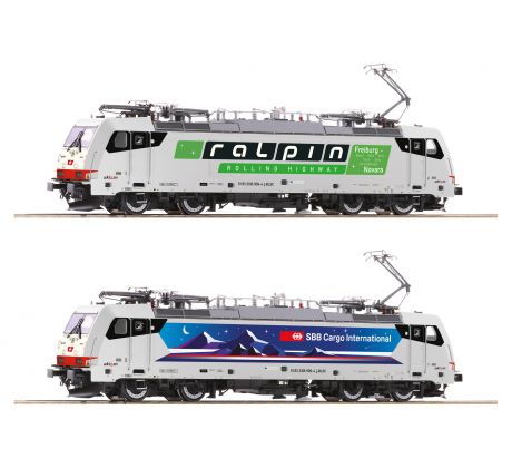 7500035 - Elektrická lokomotiva 186 909 Akiem pronajatá SBB Cargo International