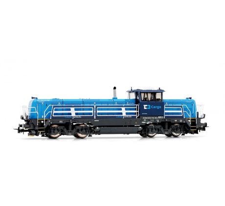 HR2972S - Motorová lokomotiva EffiShunter 1000 řady 744 ČD-Cargo, Ep.VI, DCC, zvuk
