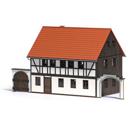 1505 - Obytný dům 4-stranný dvůr - stavebnice