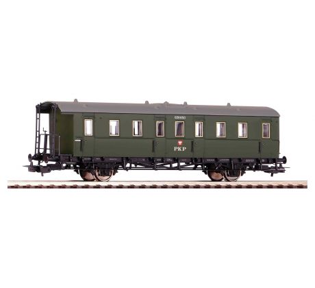 53198 - 2. osý odddílový vůz 2. třídy PKP - II. provozní číslo
