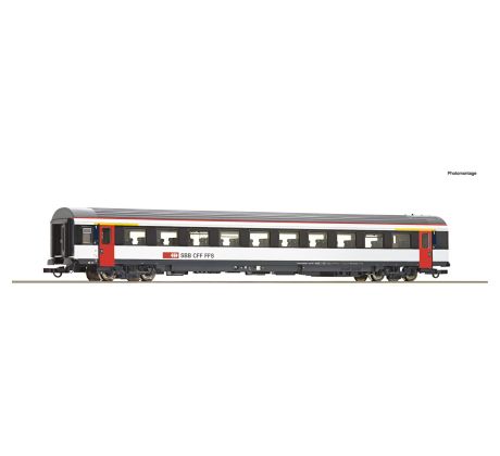 74475 - 4. osý rychlíkový velkoprostorový vůz Amz SBB, epocha VI