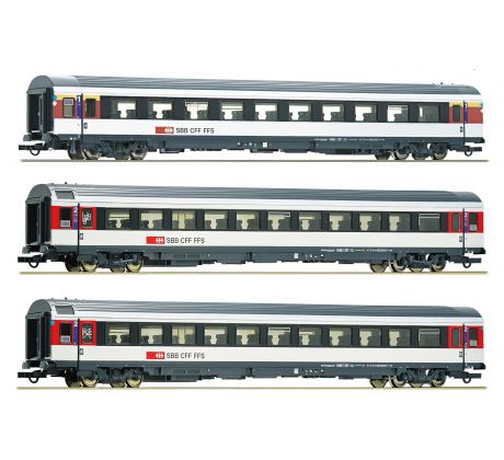 6200023 - Třídílná souprava s osobními vozy „Bözberg Interregio“ SBB