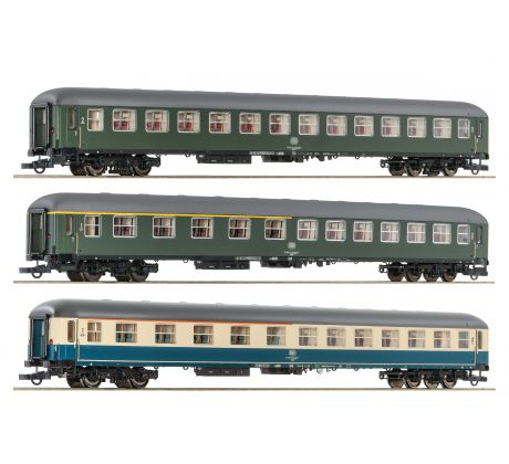 6200053 - Třívozová souprava rychlíku D 377 DB „Hispania-Express“, set č. 3