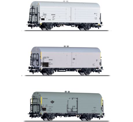 70052 - třídílný set chladících vozů „INTERFRIGO“ DR, DB a MAV