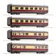 6200003 - Set se čtyřmi vloženými vozy k jednotce řady 602 DB