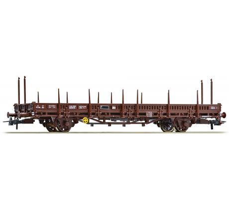 67243 - 2 osý plošinový vůz s klanicemi Ks SNCF