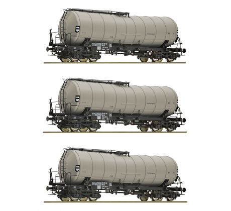 6600030 - Set 4. osých kotlových vozů ZZhs DR