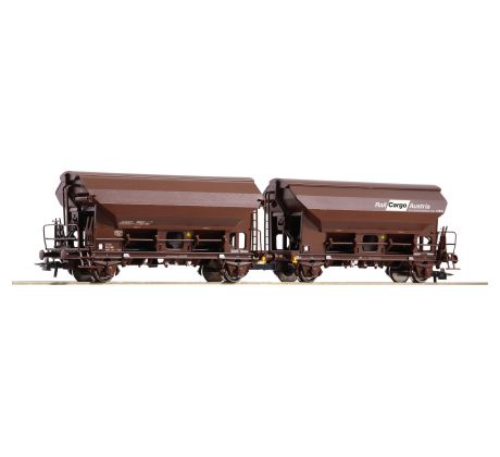 76022 - Set dvou samovýsypných vozů Tdrrs ÖBB