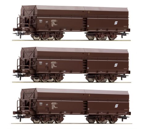 6600071 - Třívozový set samovýsypných vozů Fals ÖBB