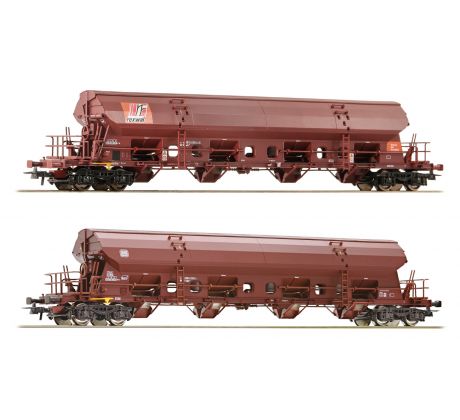 77036 - Set 4-osých vozů na přepravu obilí Tadgs 959 DB "Rexwal"