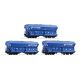 76046 - Třívozový set samovýsypných vozů Falns PKP Cargo