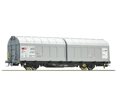 77488 - 2. osý uzavřený vůz s posuvnými bočnicemi Hbbillns SBB Cargo