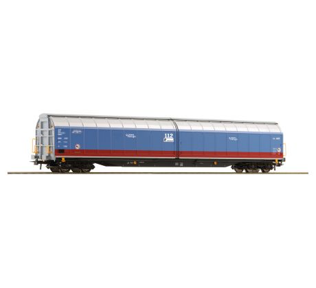 6600001 - 4. osý plošinový vůz s plachtou Habins Green Cargo