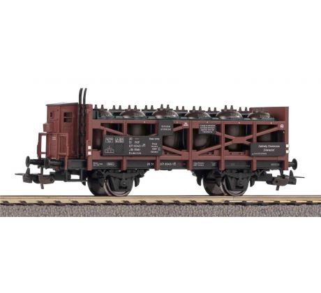 24516 - 2 osý vůz na přepravu kyseliny Uh (Rnh) PKP