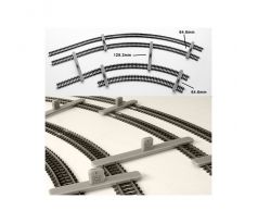 PPT-HO-MK - Fixační držák pro paralelní dvojkolejku s pevnou roztečí kolejí 129,3 mm / 64,6 mm