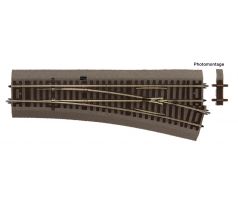 42535 - Výhybka ruční Wr 15 Roco Line, 2,1 mm, pravá - NOVÉ PROVEDENÍ
