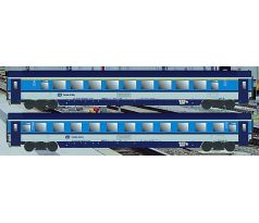55319 - set dvou vozů EuroCity 378/379 "Berliner" ČD - set 3