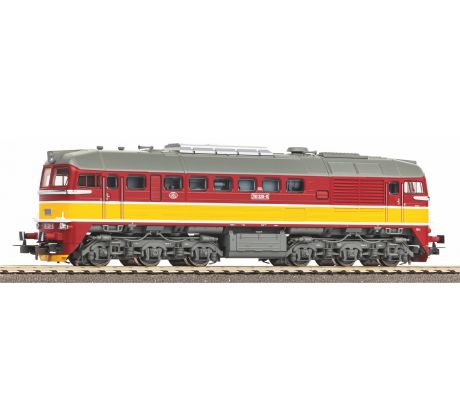 52957 - Motorová diselelektrická lokomotiva 781 328-0 ČSD, LD Chomutov
