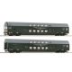 6280006 - Set patrových vozů Deutsche Reichsbahn - set 1 - řídící a osobní vůz